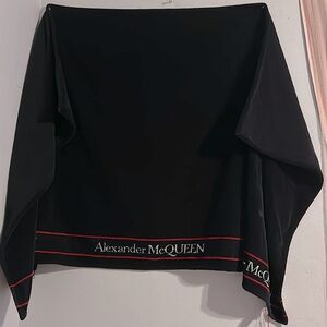 Alexander McQueen Black and Red Blanket NWT